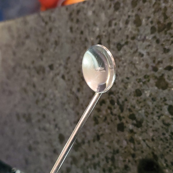 ☆RARE FIND☆ ELLA L. CONE Sterling Silver Antique Bar Stir Spoon (stamped) - Picture 8 of 9